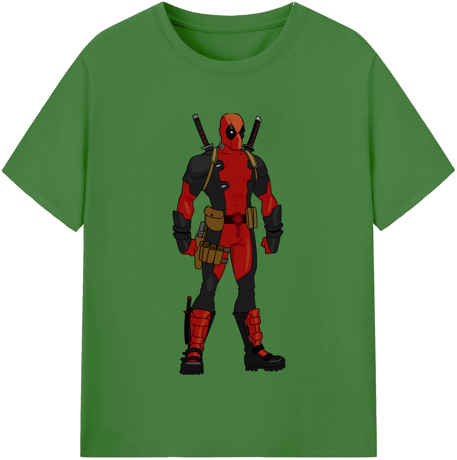 （画像用） Deadpool デッドプール レディースカジュアルプリントTシャツ（綿100％）